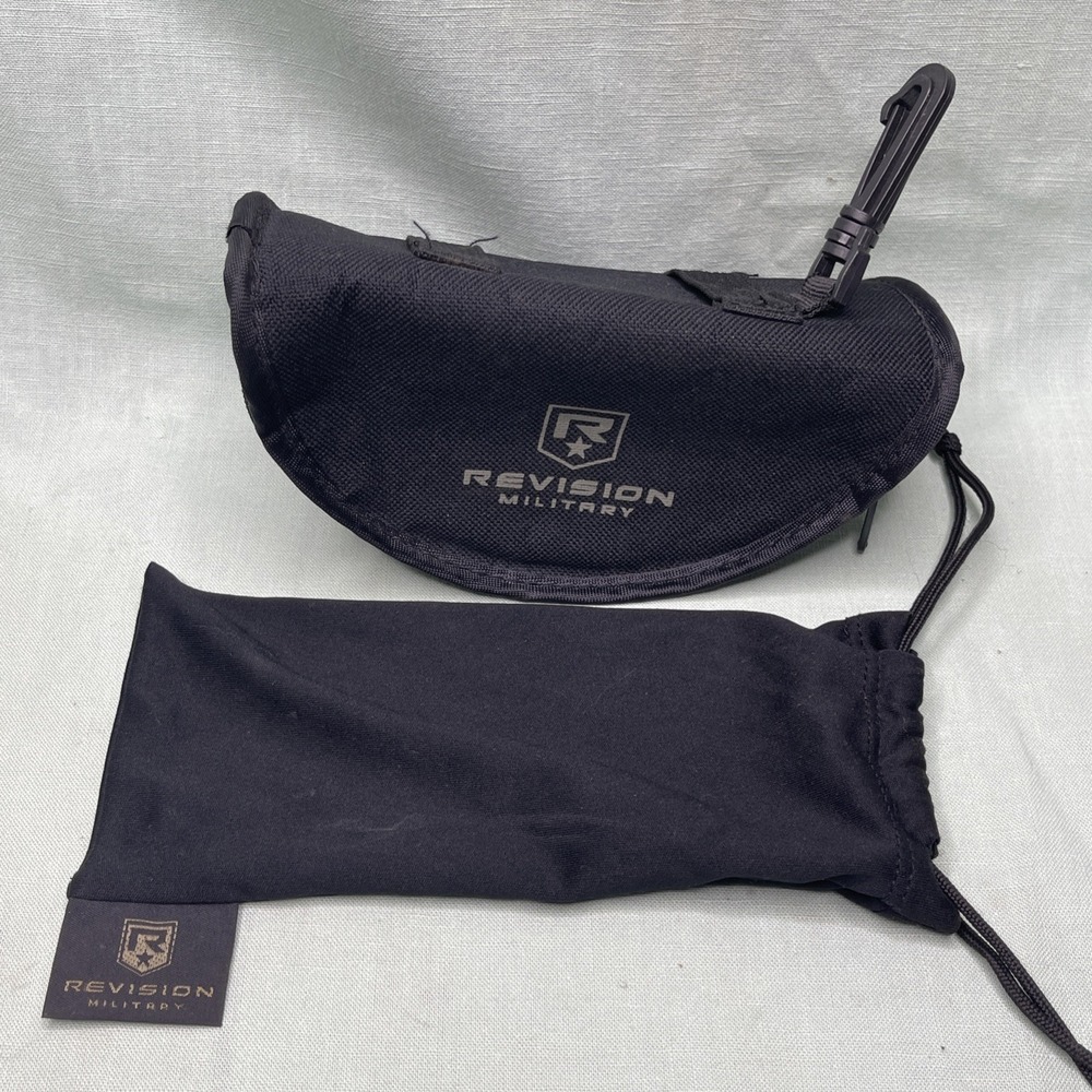 Revision Military Eyewear Case Lot Soft Pouch Zipper Case Tactical